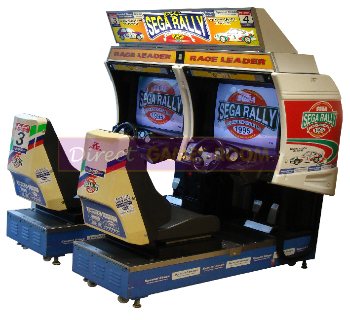 Sega Rally 1 Twin Driving Game